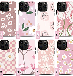 Kajsa Pink Floral Collection iphone